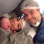 Clara chegou, a família está feliz!