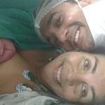 Primeira foto em família do João Cassiano.