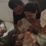 Momento mágico,sentimento unico com a chegada do Antônio.