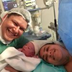 Primeira fotografia em família do Antônio Manoel