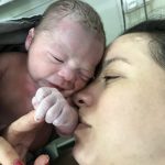 Primeira fotografia em família do MIGUEL !!!