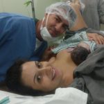 Muita felicidade com a chegada da Lívia