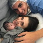 Primeira fotografia em família do Tomás