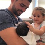 Emoção com a chegada do Lucca