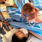 Momento de pura emoção com a chegada da Teresa.