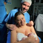 Felicidade com a chegada do Mateus