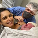 Só alegria e amor com a chegada da Alice.