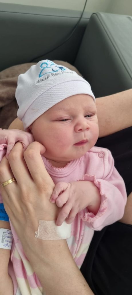 Bem-nascida Maria Vitória.