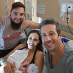 Só felicidade com o nascimento do Caio.